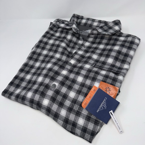 croft & barrow Other - NWT Croft Barrow Flannel Shirt Men Large Wicking Ventilation Quick Dry Gray